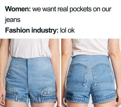 fake pockets on girls clothes|jeans and dresses pockets.